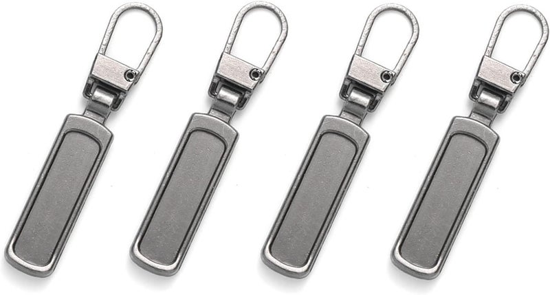 Mizeer Zipper Pull Replacement for Small Holes Zipper, Detachable Zipper Tab Repair for Clothing Jackets Boots - Image 1